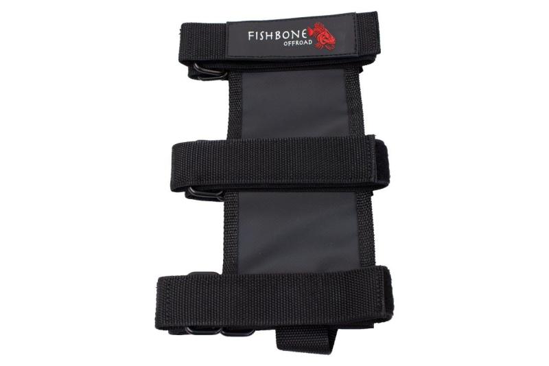 Fishbone Offroad Padded Roll Bar Black Fire Extinguisher Holder - Black Ops Auto Works