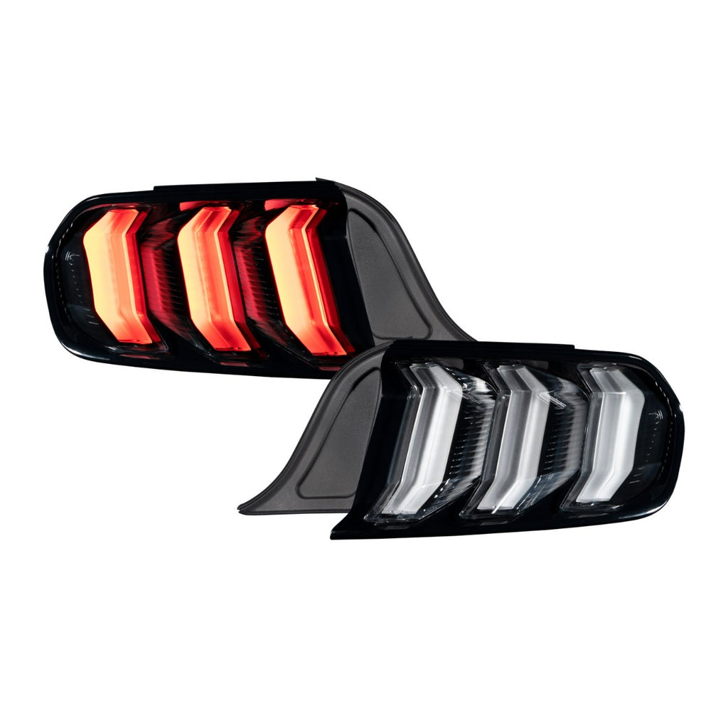 -Form Lighting - 2015-2023 Ford Mustang LED Tail Lights Clear (pair)-Tail Light-Form Lighting