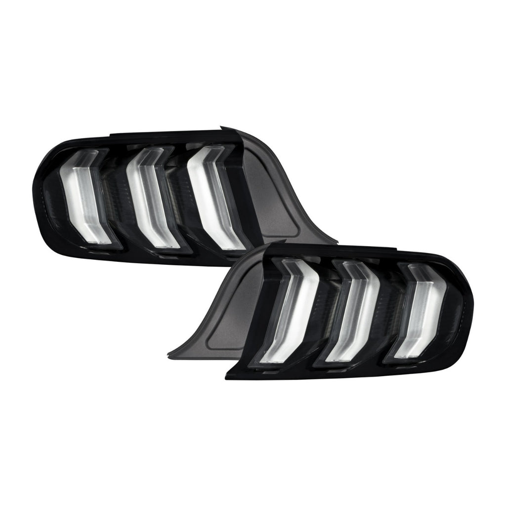 -Form Lighting - 2015-2023 Ford Mustang LED Tail Lights Smoke (pair)-Tail Light-Form Lighting
