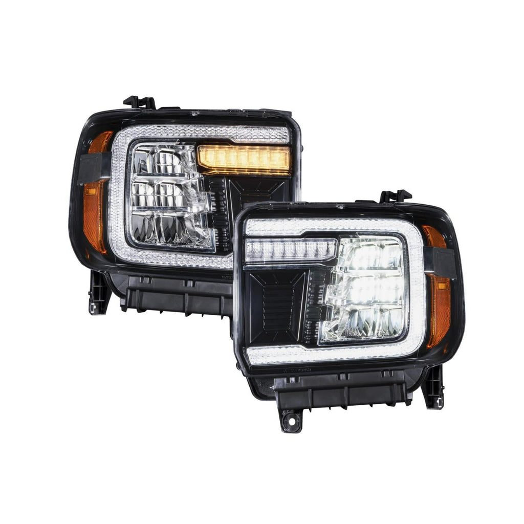 -Form Lighting - 2014 GMC Sierra LED Reflector Headlights (pair)-Headlight-Form Lighting