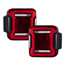 Load image into Gallery viewer, -Form Lighting - 2018-2024 Jeep Wrangler LED Tail Lights Red (pair)-Tail Light-Form Lighting
