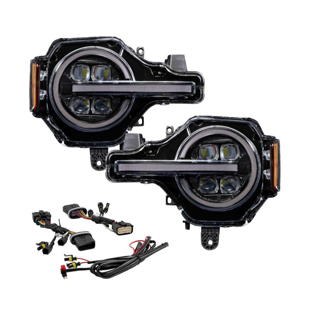 -Form Lighting - 2021+ Ford Bronco LED Projector Headlights (pair)-Headlight-Form Lighting