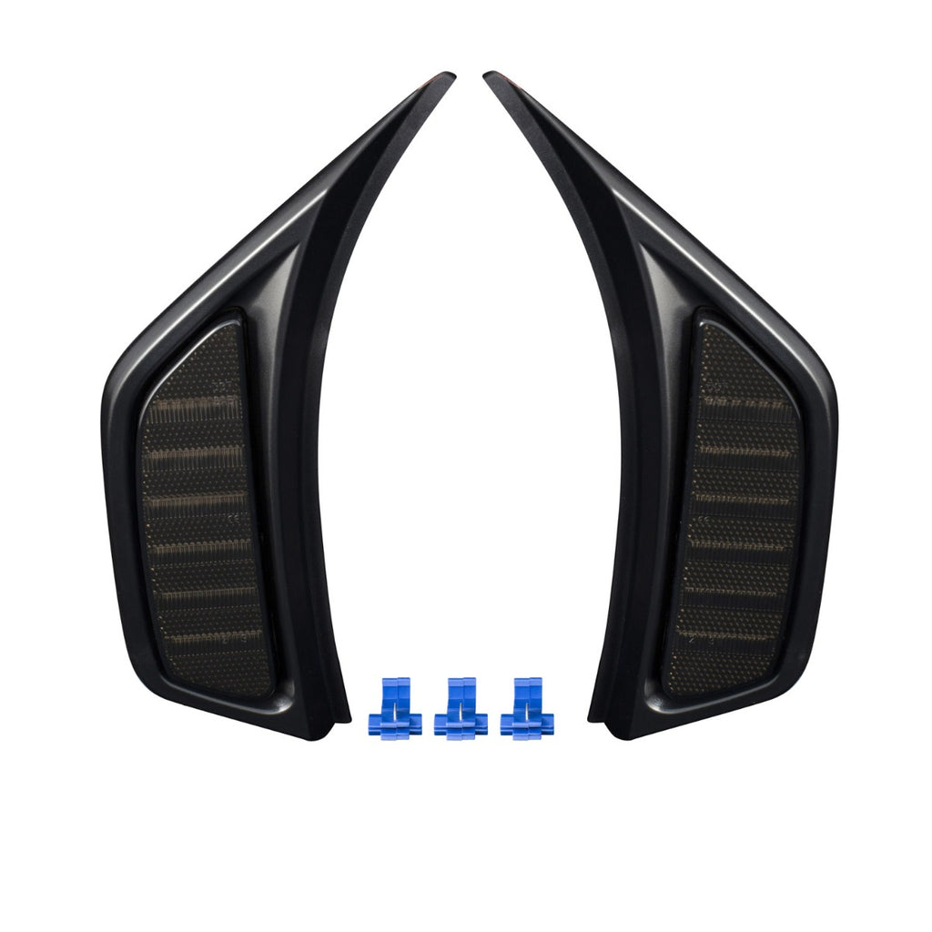 -Form Lighting - 2018 Wrangler JL LED Fender Lights (pair)-Side Marker Light Assembly-Form Lighting