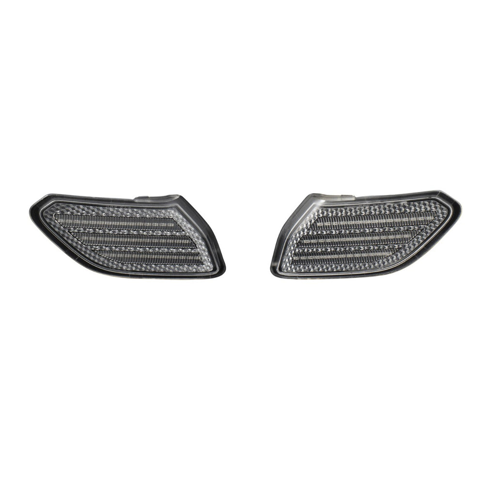 -Form Lighting - 2018 Wrangler JL LED Sidemarkers Clear (pair)-Side Marker Light Assembly-Form Lighting