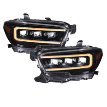 Load image into Gallery viewer, -Form Lighting - 2016-2023 Toyota Tacoma Sequential LED Projector Headlights with Amber DRL (pair)-Headlight-Form Lighting