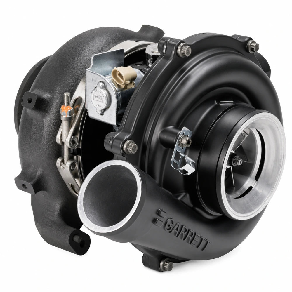 Fleece Performance 04.5-07 63mm FMW Ford 6.0L Cheetah Turbocharger - Fleece Performance FPE-6.0STREET-0407
