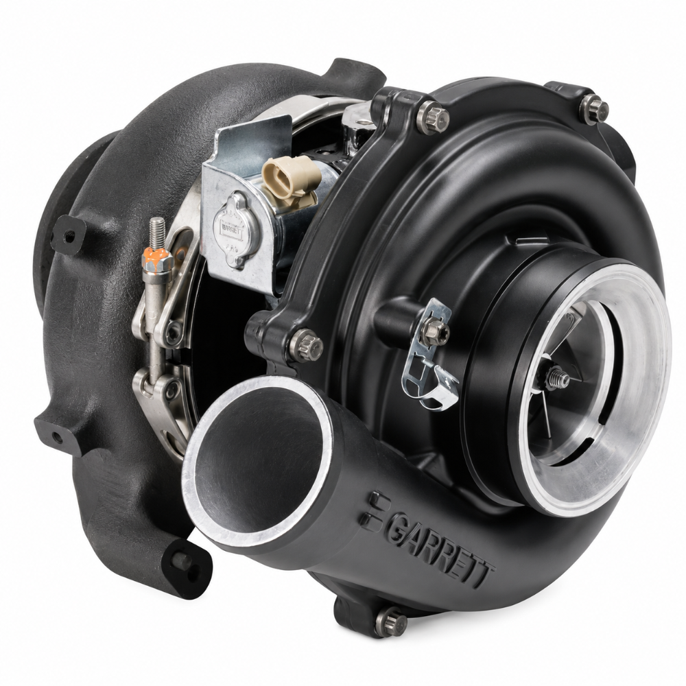 Fleece Performance 04.5-07 63mm FMW Ford 6.0L Cheetah Turbocharger - Fleece Performance FPEFPE-6.0STREET-0407