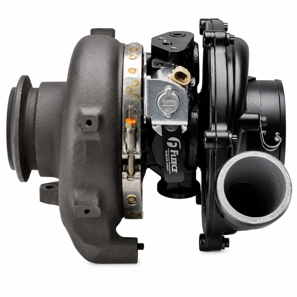 Fleece Performance 04.5-07 63mm FMW Ford 6.0L Cheetah Turbocharger - Fleece Performance FPEFPE-6.0STREET-0407
