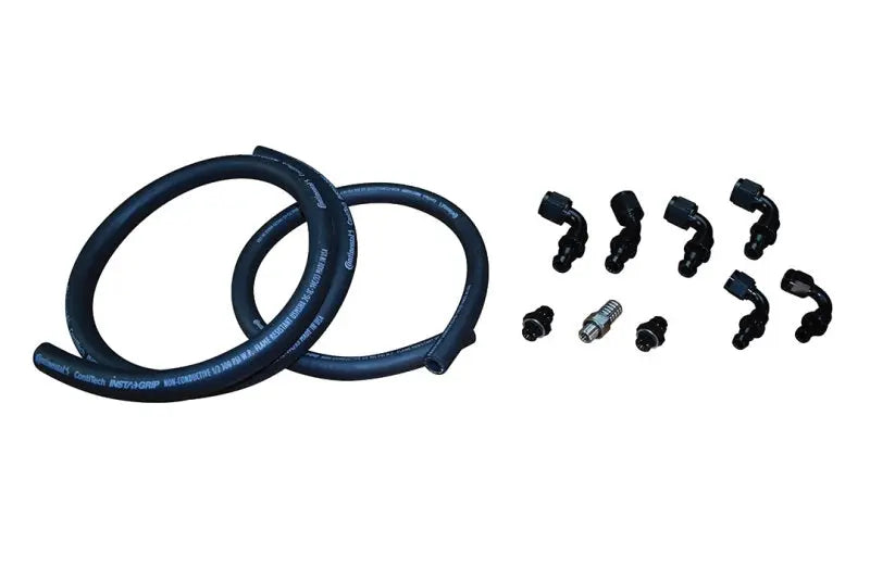 Fleece Performance 03-07 Dodge 5.9L Cummins Fuel Distribution Block Hose and Fitting Kit - Fleece Performance FPEFPE-FFD-RF-H