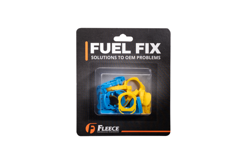 Fleece Performance Universal 11-26 Ford Powerstroke 6.7L Fuel Line Retaining Clips - 14 Pack - Fleece Performance FPEFPE-FL-R