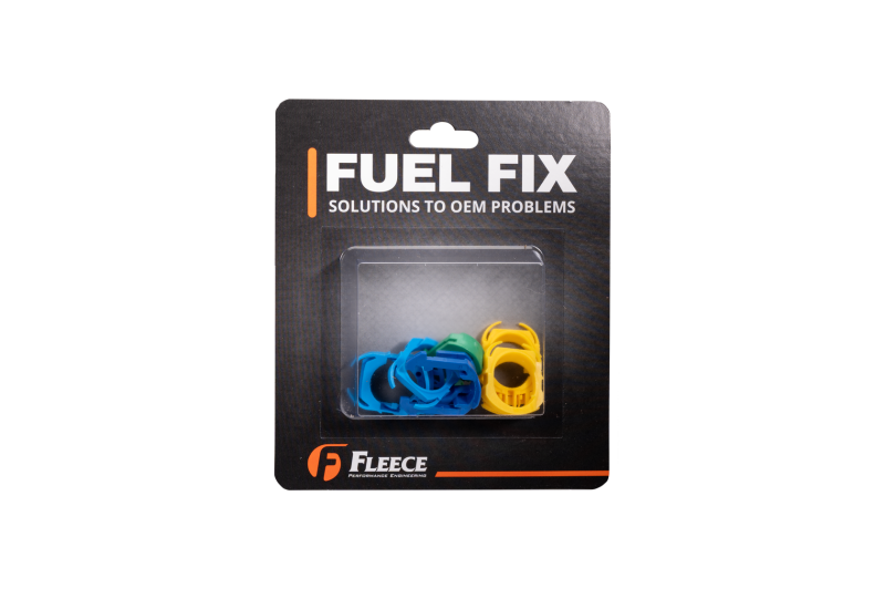 Fleece Performance Universal 11-26 Ford Powerstroke 6.7L Fuel Line Retaining Clips - 6 Pack - Fleece Performance FPEFPE-FL-RC