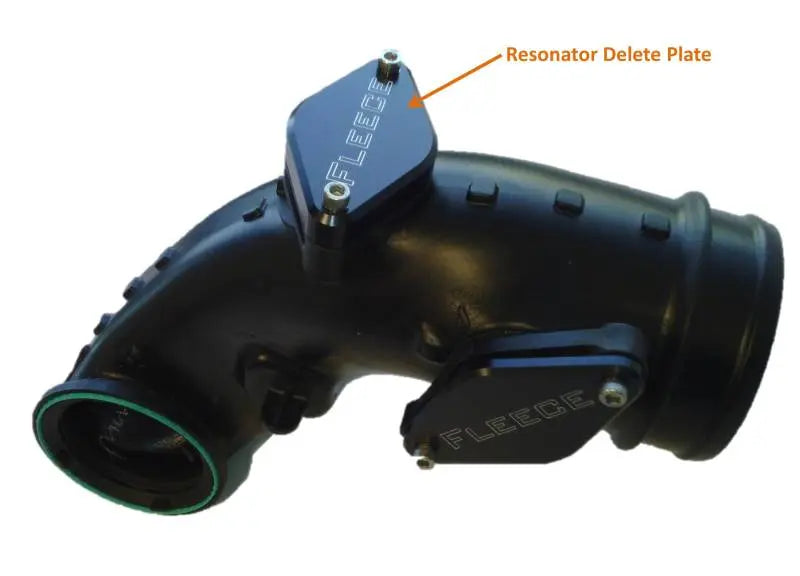 Fleece Performance 11-16 6.6L GM Duramax Resonator Delete Plate - Fleece Performance FPEFPE-LML-RES