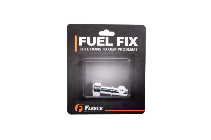 Fleece Performance Universal 1/2in Fuel Line Quick Connect Male Plug - Fleece Performance FPEFPE-PLUG-12-QC