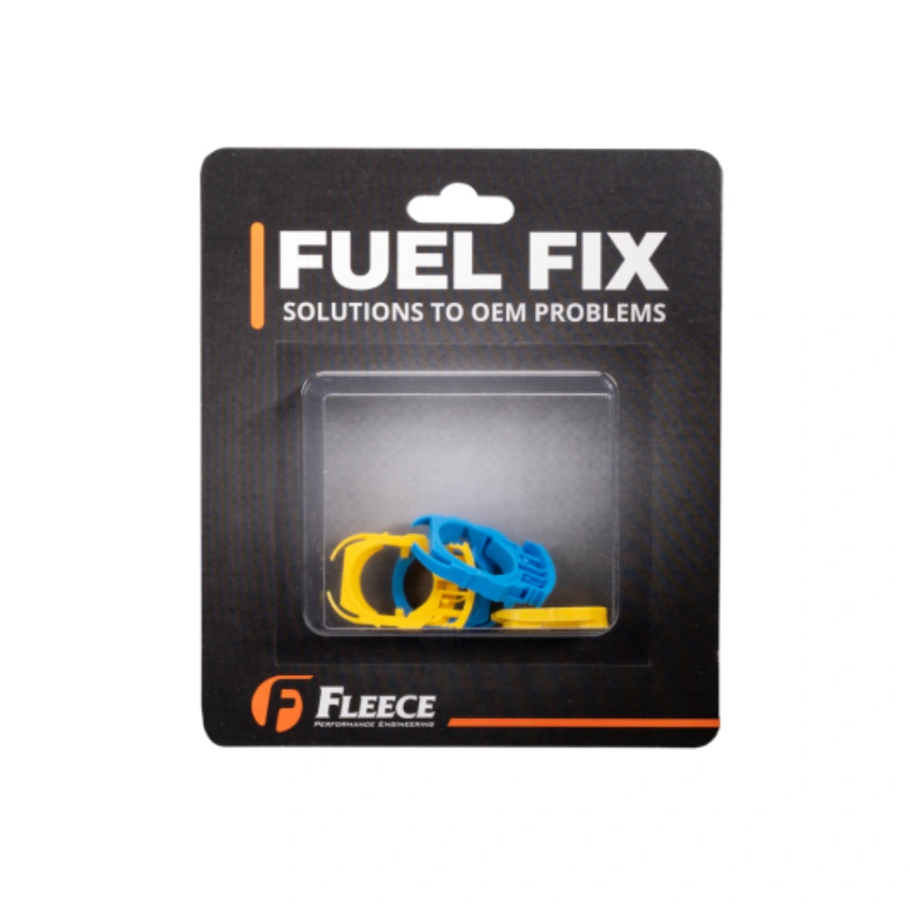 Fleece Performance Universal 11-26 Ford Powerstroke 6.7L Fuel Line Retaining Clips - 4 Pack - Fleece Performance FPEFPE-FL-RC
