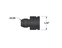 Load image into Gallery viewer, Fleece Performance Universal Billet Aluminum Adapter Fitting -10AN Male to 1.325in O-Ring Bore - Black Ops Auto Works