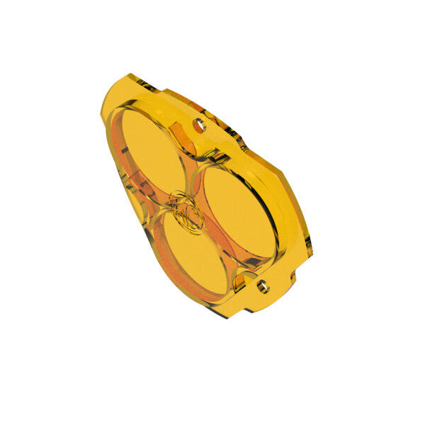 FLEX ERA 3 yellow lens with focused spot beam pattern for off-road visibility