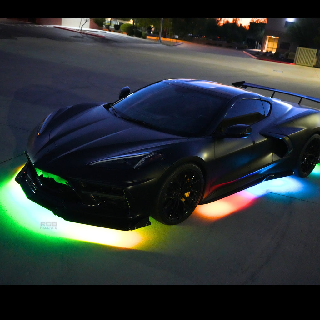 RGB Halo Kits Flow Series LED Underglow Lighting Kit 3.0 | Custom 6pc | Flexible