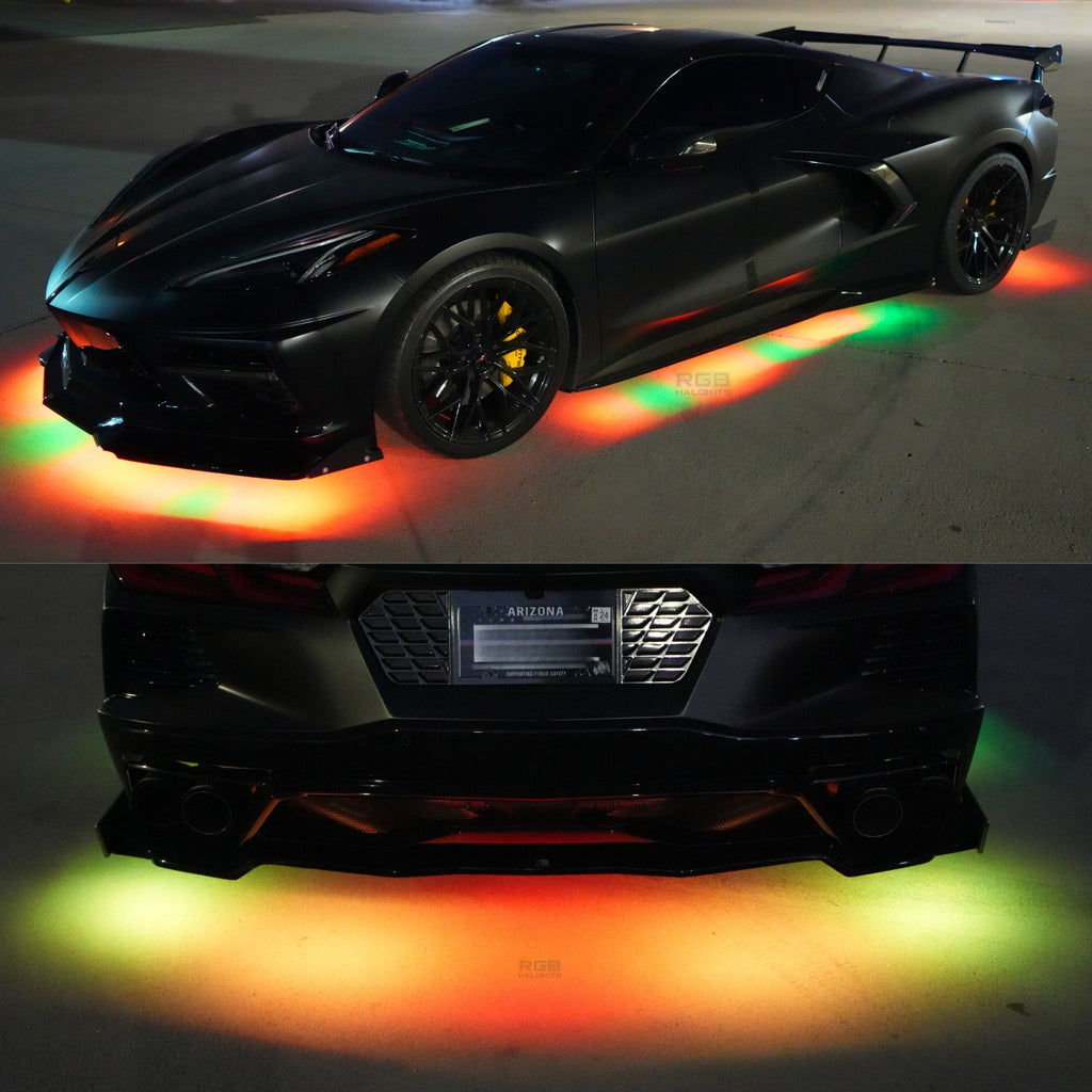 RGB Halo Kits Flow Series LED Underglow Lighting Kit 3.0 | Custom 6pc | Flexible