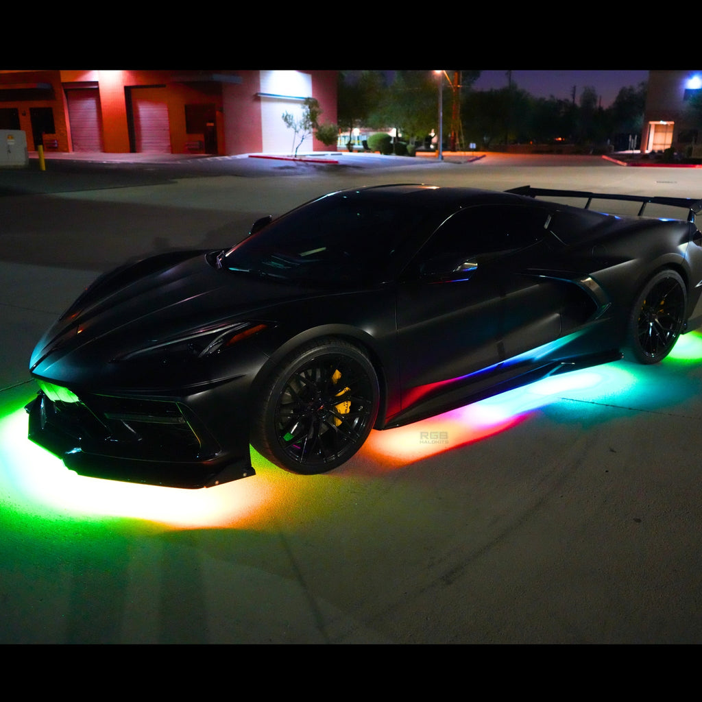 RGB Halo Kits Flow Series LED Underglow Lighting Kit 3.0 | Custom 6pc | Flexible