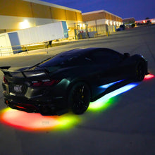 Load image into Gallery viewer, RGB Halo Kits Flow Series LED Underglow Lighting Kit 3.0 | Custom 6pc | Flexible