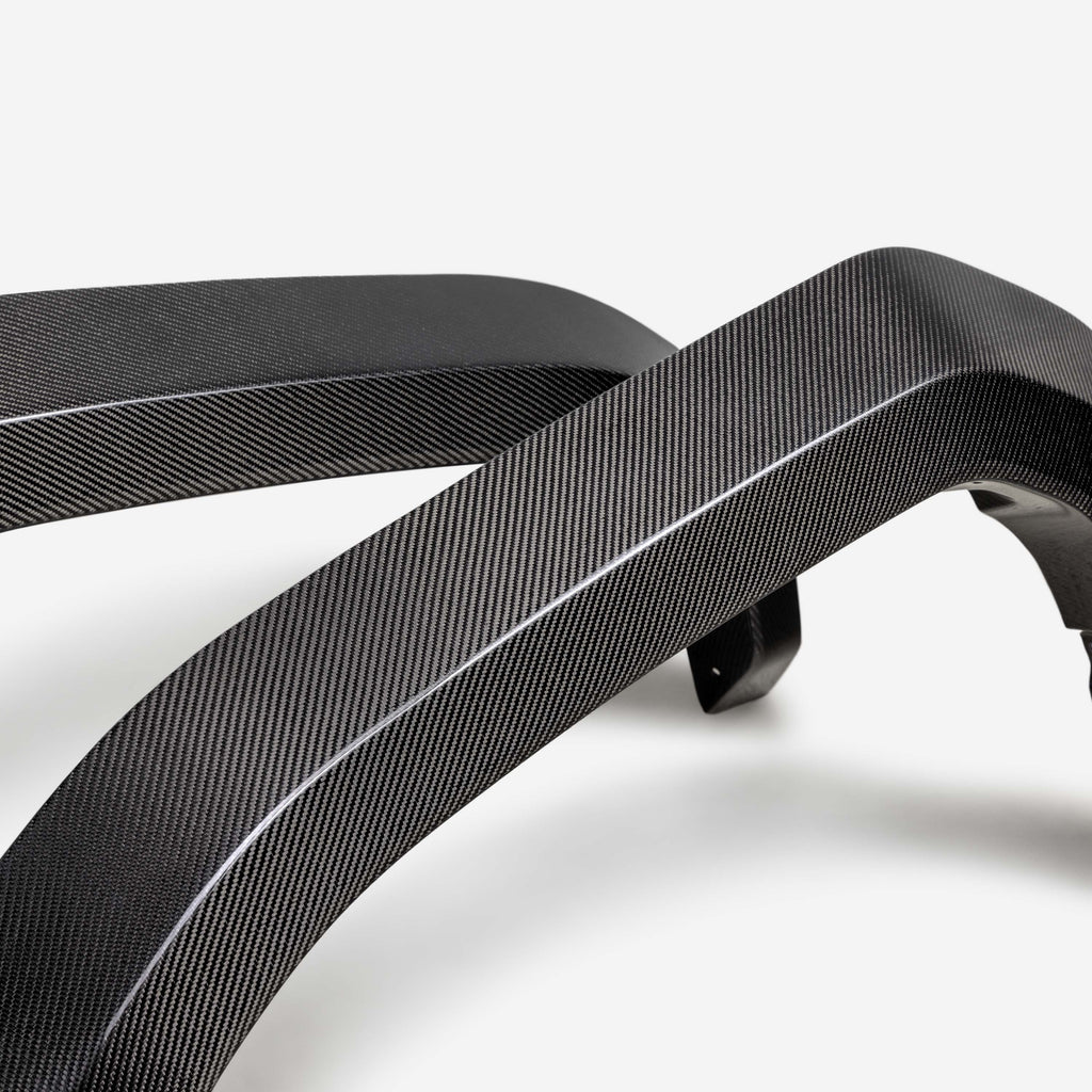 Carbon fiber front fender flares for 2024-2025 Toyota Tacoma