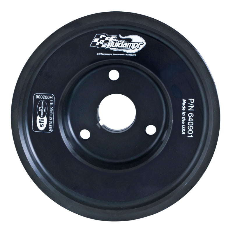 Fluidampr 03-06 Nissan 350Z VQ35DE V6 Steel Internally Balanced Damper - Black Ops Auto Works
