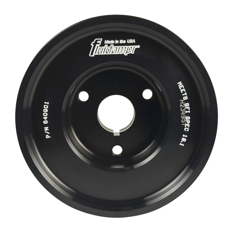 Fluidampr 03-06 Nissan 350Z VQ35DE V6 Steel Internally Balanced Damper - Black Ops Auto Works