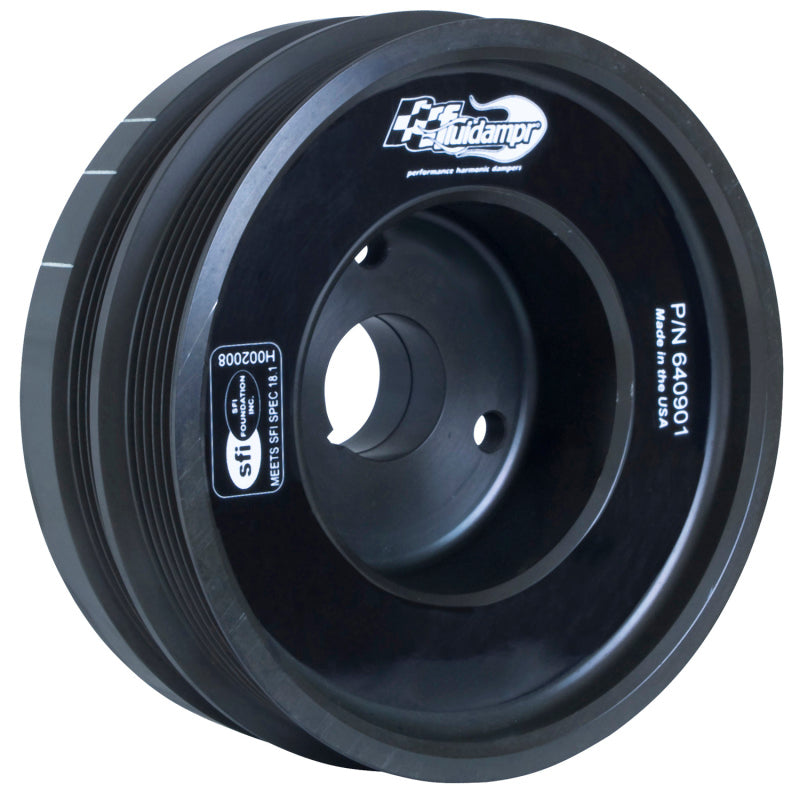 Fluidampr 03-06 Nissan 350Z VQ35DE V6 Steel Internally Balanced Damper - Black Ops Auto Works