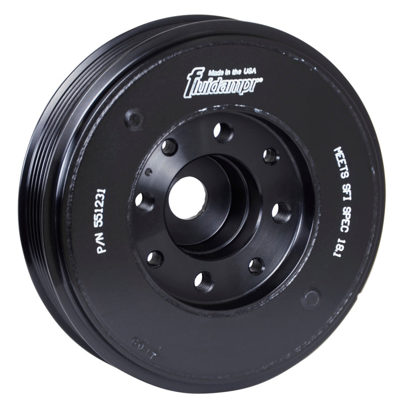 Fluidampr 08.5+ VW Golf TSi/08-13.5 Passat TSi/08.5+ Audi TT TSi Steel Internally Balanced Damper - Black Ops Auto Works