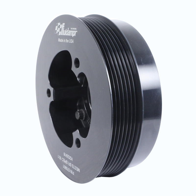 Fluidampr 09-21 Nissan GT-R R35 VR38DETT Steel Internally Balanced Damper-Crankshaft Dampers-Fluidampr-00815293003450-