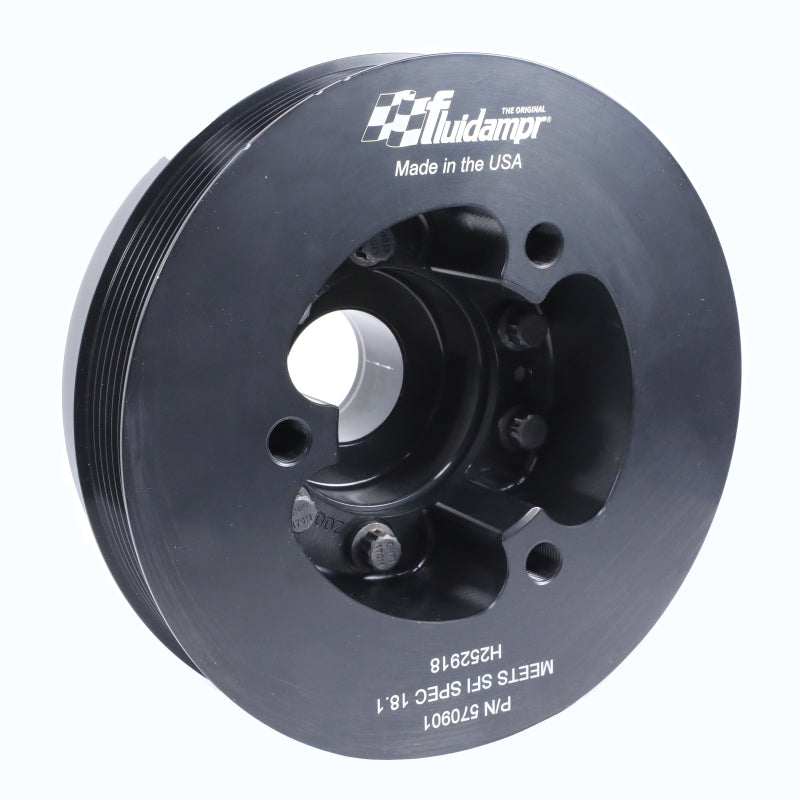 Fluidampr 09-21 Nissan GT-R R35 VR38DETT Steel Internally Balanced Damper-Crankshaft Dampers-Fluidampr-00815293003450-