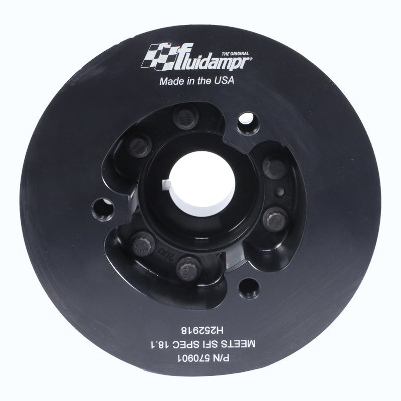Fluidampr 09-21 Nissan GT-R R35 VR38DETT Steel Internally Balanced Damper-Crankshaft Dampers-Fluidampr-00815293003450-