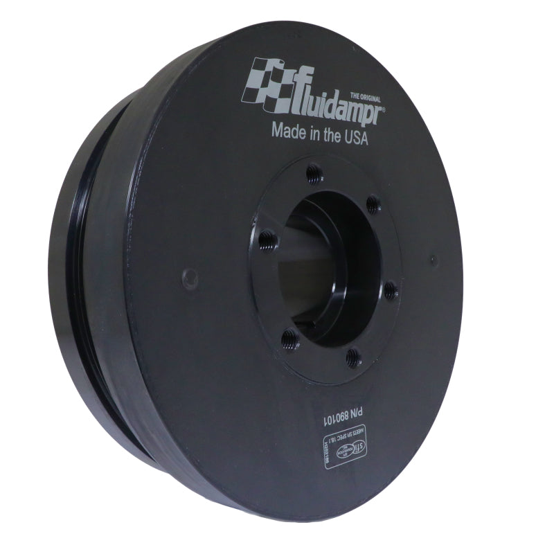 Fluidampr 6.6L GM Duramax 2001-2005 Steel Externally Balanced Damper - Black Ops Auto Works