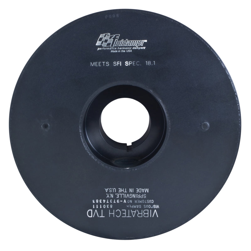 Fluidampr 6.6L GM Duramax 2006-2008 Steel Externally Balanced Damper - Black Ops Auto Works