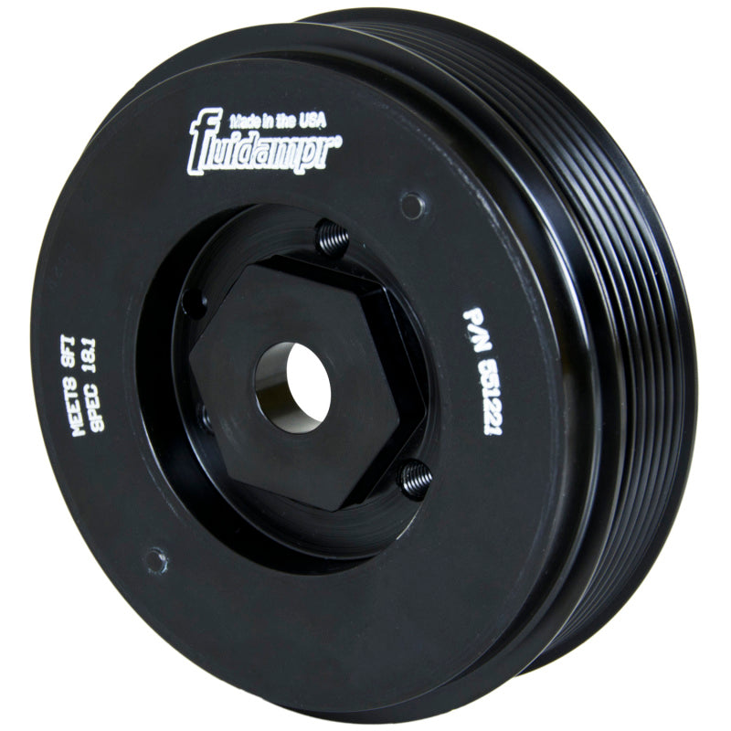 Fluidampr 91-08 VW Golf/05-12 Passat B6/B7 / 03-10 Audi TT Steel Internally Balanced Damper - Black Ops Auto Works