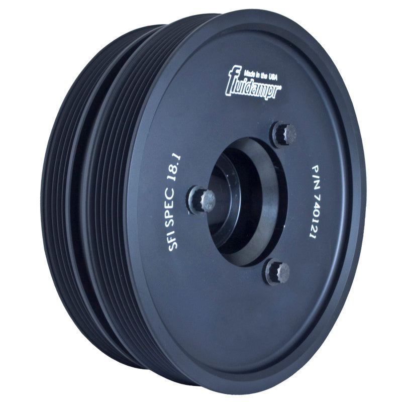 Fluidampr Chevy LS1 / LS6 Corvette Steel Internally Balanced Damper - Black Ops Auto Works