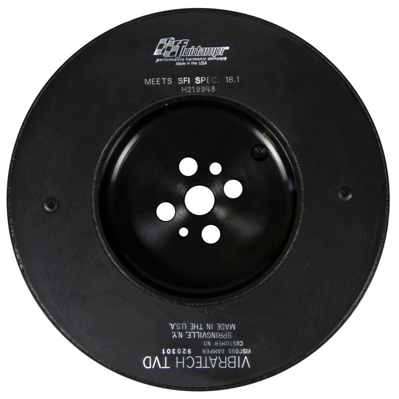 Fluidampr Dodge Cummins 5.9L 2003-2007 Steel Internally Balanced Damper - Black Ops Auto Works