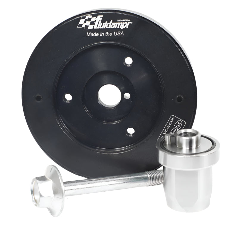 Fluidampr 2022+ Toyota GR86/Subaru BRZ (FA24F/FA24D) Steel Internally Balanced Damper w/Adapter Kit - Fluidampr FDR571111