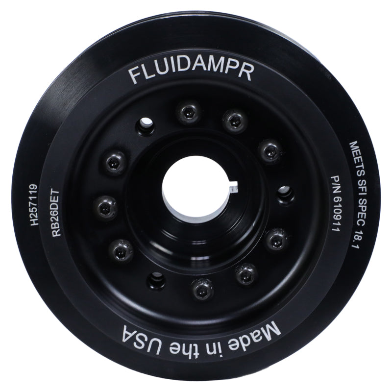 Fluidampr Nissan RB26DET Phase-2 BCNR33 GT-R / BNR-34 GT-R Steel Internally Balanced Damper - Fluidampr FDR610911