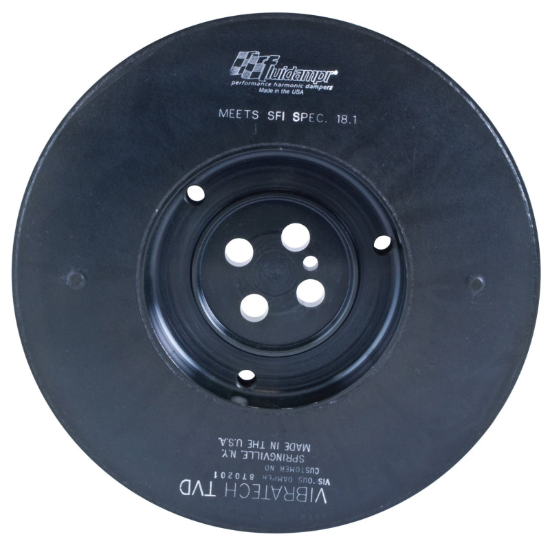 Fluidampr Ford PowerStroke 6.0L Steel Externally Balanced Damper - Fluidampr FDR870201