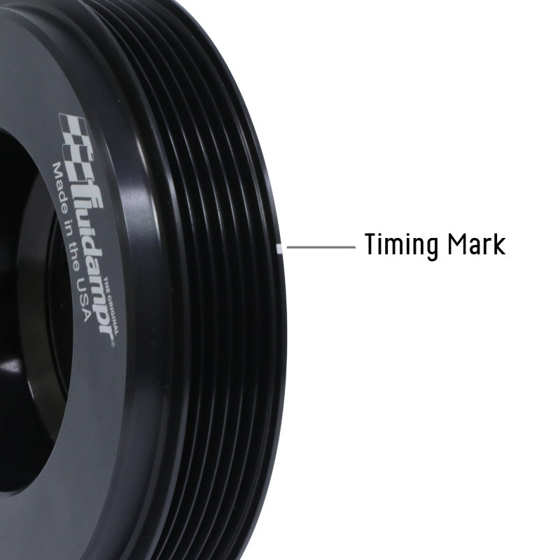 Fluidampr Mitsubishi EVO 8 / 9 Steel Internally Balanced Damper - Black Ops Auto Works