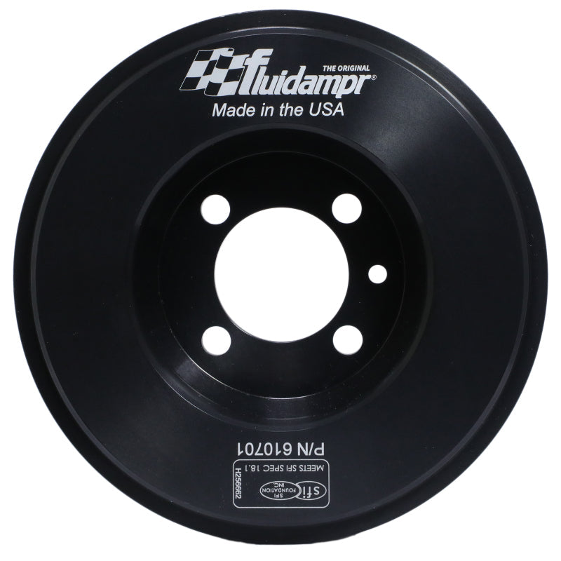 Fluidampr Mitsubishi EVO 8 / 9 Steel Internally Balanced Damper - Black Ops Auto Works