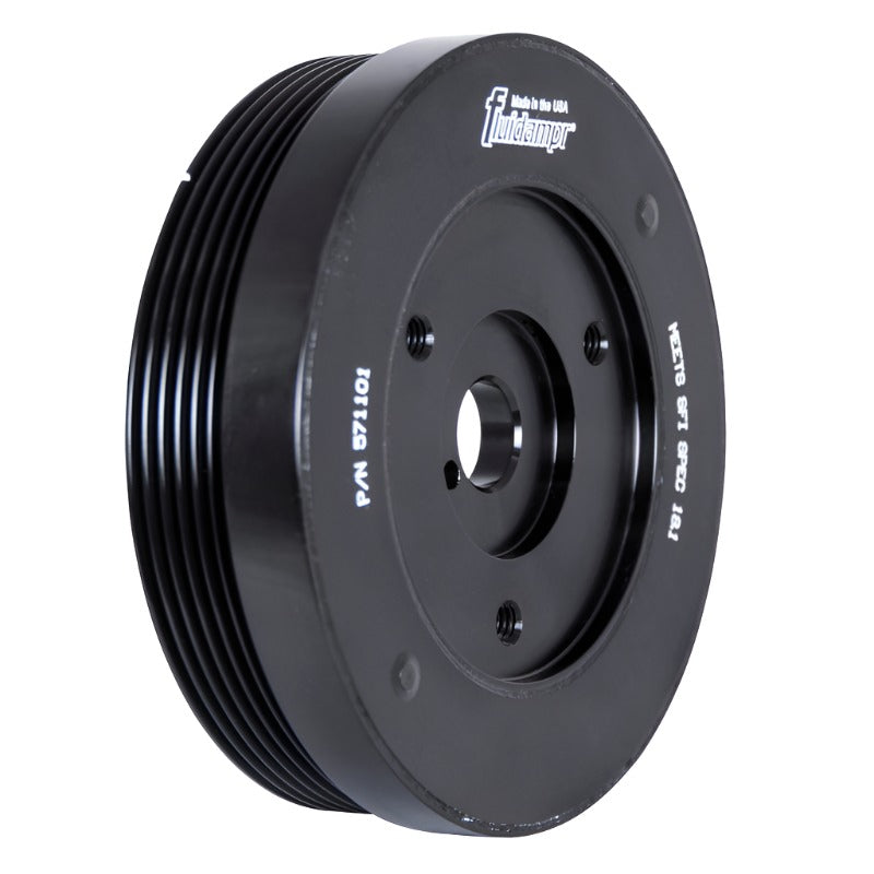 Fluidampr Subaru BRZ/Scion FR-S/Toyota 86 FA20/4U-GSE 2014+ Steel Internally Balanced Damper - Black Ops Auto Works