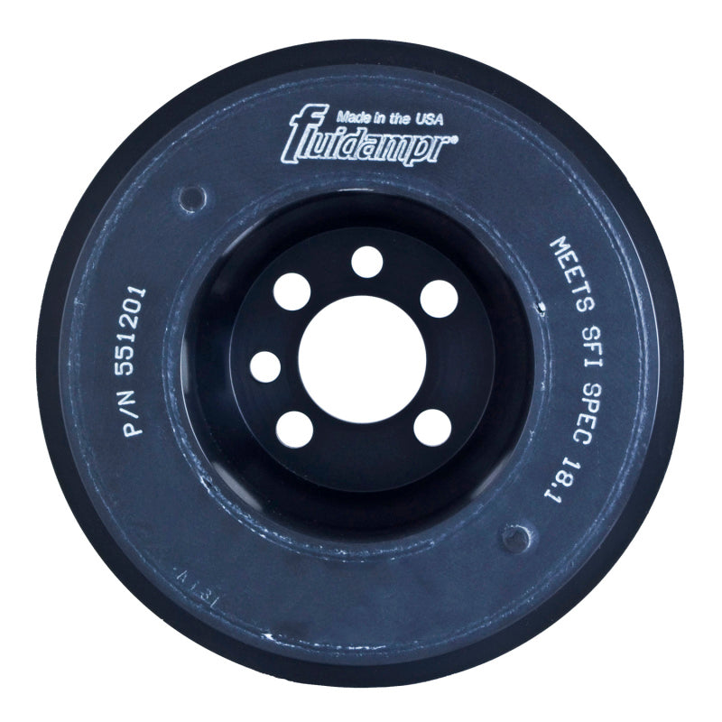 Fluidampr VW 2000-2005 1.8L Turbo Motor (4 bolt hole mounting) Steel Internally Balanced Damper - Black Ops Auto Works