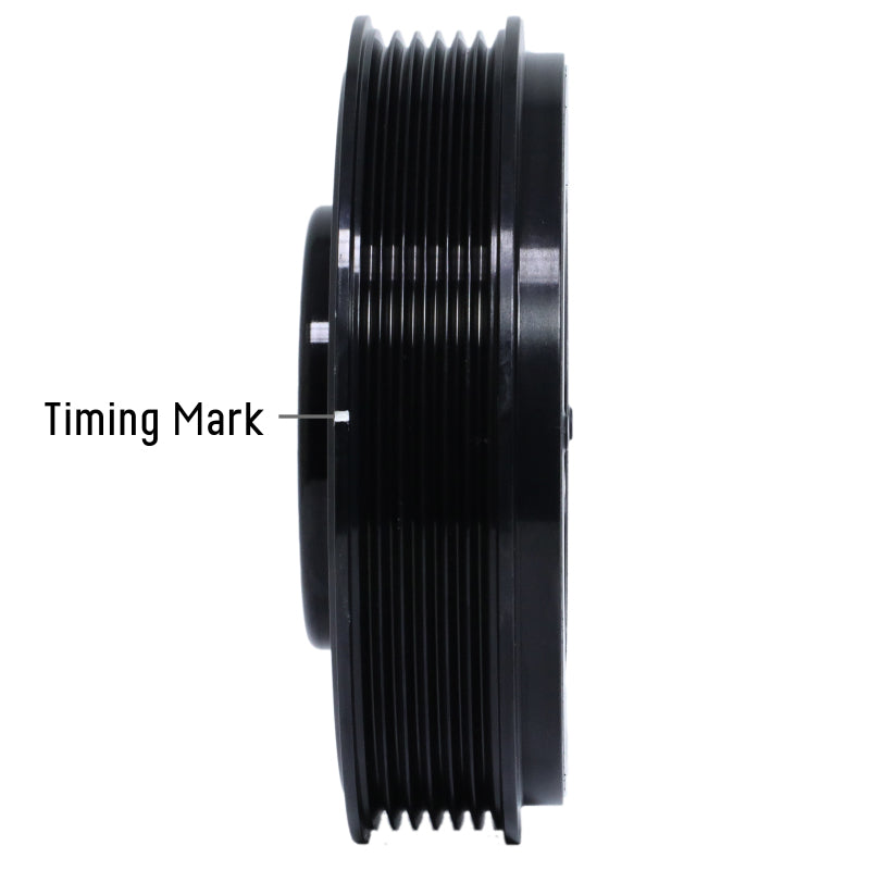 Fluidampr VW 2000-2005 1.8L Turbo Motor (4 bolt hole mounting) Steel Internally Balanced Damper - Black Ops Auto Works