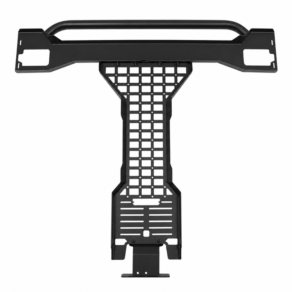 Ford Bronco 4-door DV8 overhead MOLLE storage panel installed