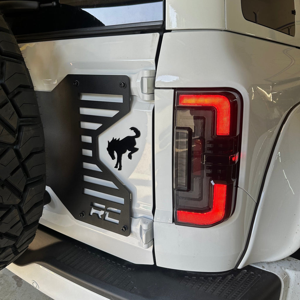 Bronco Rear Badge/Emblem - OEM Color Matched Exotic Innovations