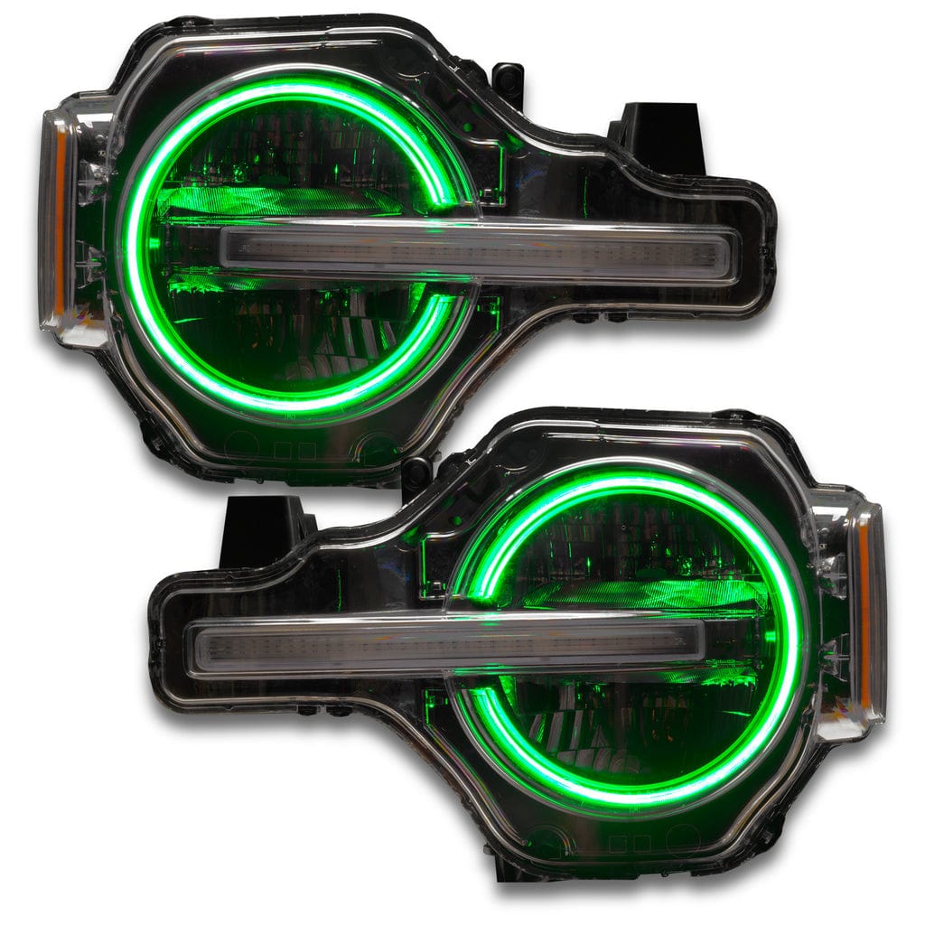 RGB Halo Kits Q7 | A11 | P2 - BX1 Ford Bronco Multicolor RGBW DRL Boards (2021-2025)