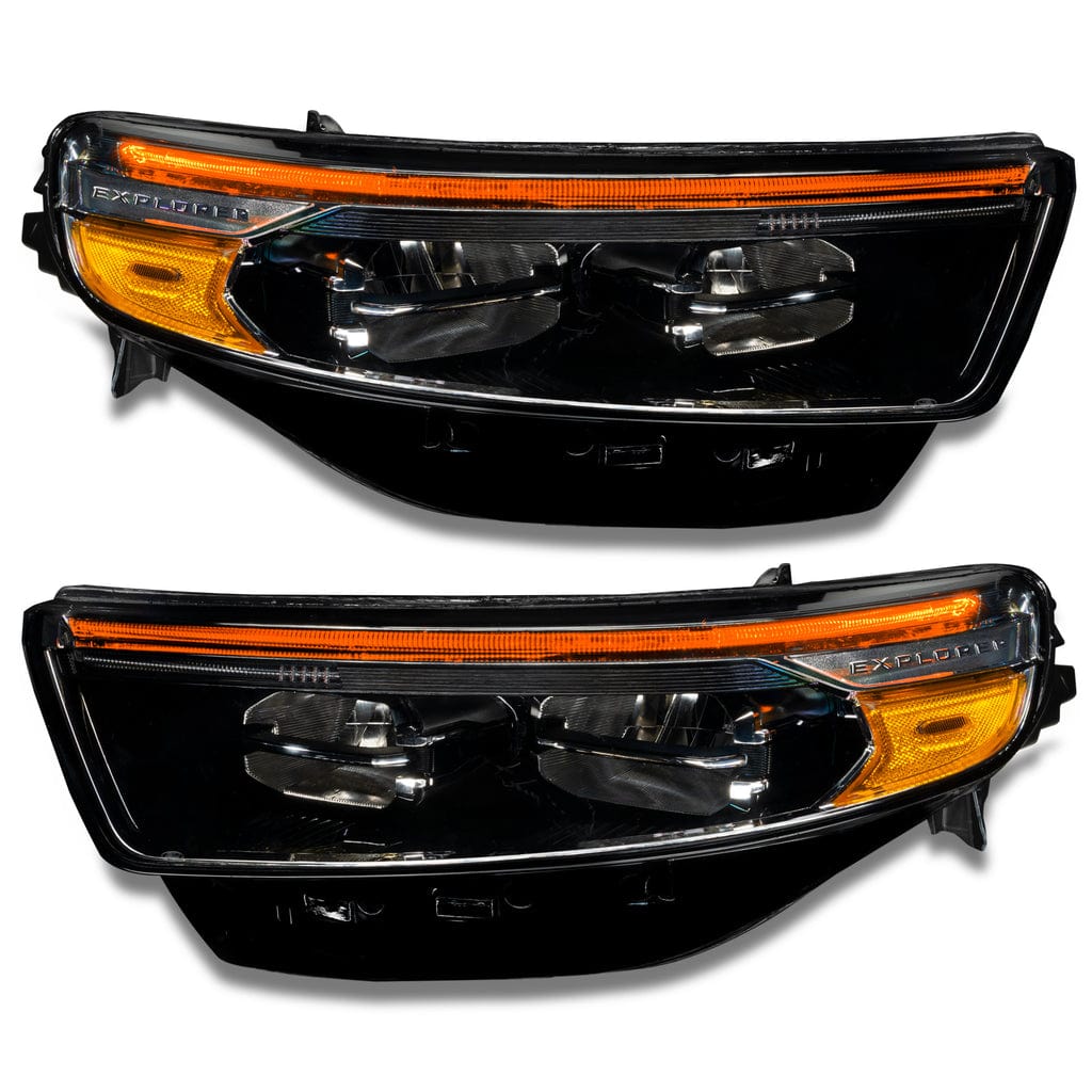 RGB Halo Kits Ford Explorer Multicolor RGBW DRL Boards (2020-2024)