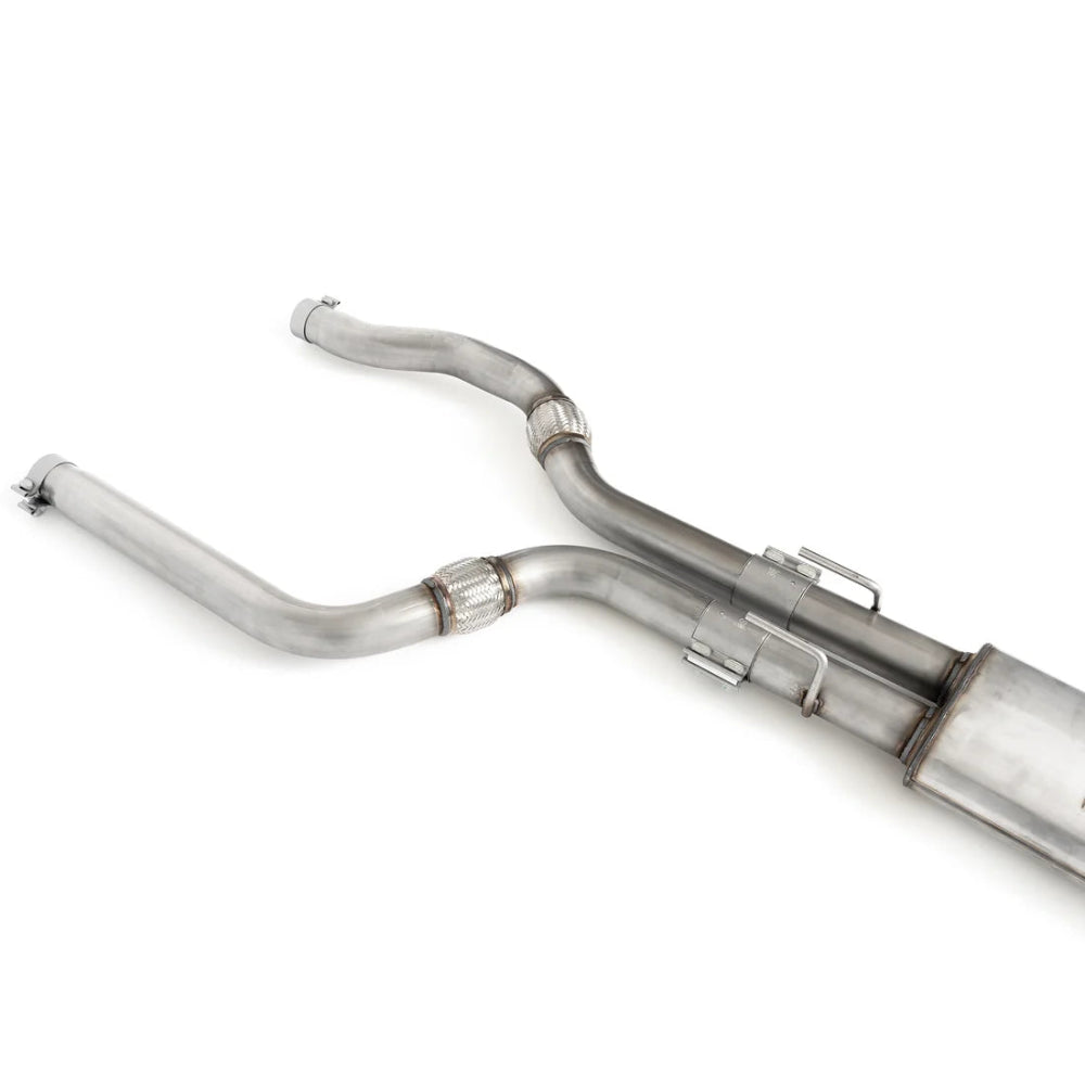 Front section of the Thermal R&D 3-inch catback exhaust for 2020-2026 Ford Explorer ST